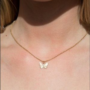 Brandy Melville Butterfly necklace